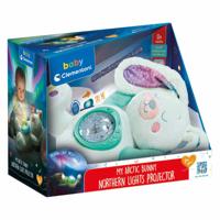 Clementoni baby konijn knuffel interactief noorderlicht