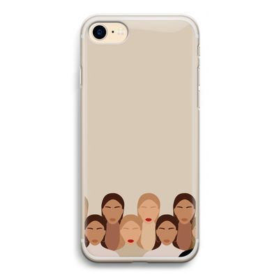 Girls girls girls: iPhone 7 Transparant Hoesje