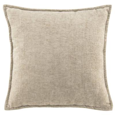 2e Halve Prijs Leen Bakker - Sierkussen Jane - Zand - 45x45 Cm - Polyester - Beige - 10x45x45 Cm