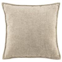 2e Halve Prijs Leen Bakker - Sierkussen Jane - Zand - 45x45 Cm - Polyester - Beige - 10x45x45 Cm