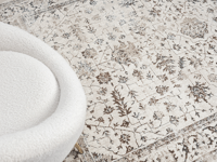 Laagpolig Vintage Vloerkleed Mila Cream-140 x 200 cm
