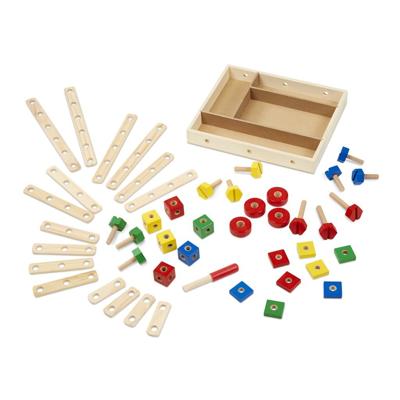 Melissa & Doug houten constructie set 48-delig