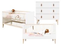 Bopita 2-delige meegroei kamer Indy - wit - thumbnail