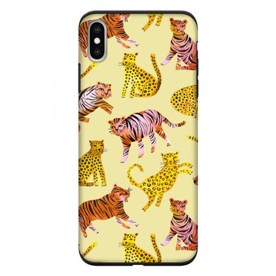 Cute Tigers and Leopards: iPhone XS Max Tough Case