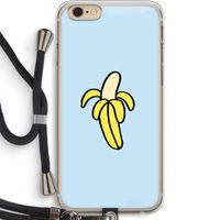 Banana: iPhone 6 PLUS / 6S PLUS Transparant Hoesje met koord