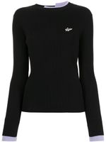 BAPY BY *A BATHING APE® haut en maille à patch poitrine - Noir
