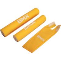 Pad set BMX compleet geel
