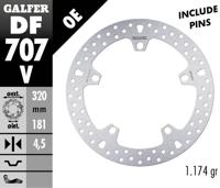 GALFER remschijf "df707 rotor galfet df707 type v rigid