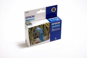 Epson Seahorse Inktcartridge T048240 blauw Origineel Cyaan