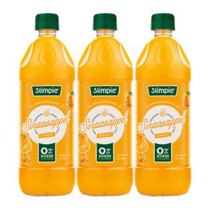 Slimpie - Sinaasappel Siroop - 3x 650ml