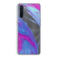 Zweverige regenboog: Oppo A91 Transparant Hoesje