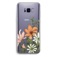 Floral bouquet: Samsung Galaxy S8 Plus Transparant Hoesje - thumbnail