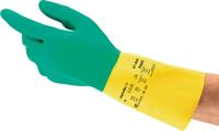 Ansell Chemicaliënhandschoen | maat 9,5-10 groen/geel | EN 388, EN 374, EN 421 | PSA-categorie III | 12 paar - 87-900-10 87-900-10