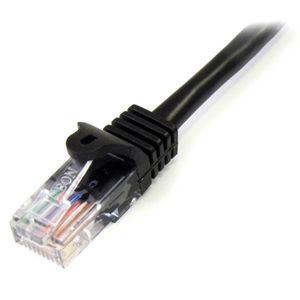 StarTech.com Cat5e patchkabel met snagless RJ45 connectors 1 m, zwart