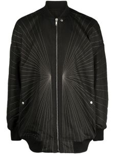 Rick Owens veste bomber matelassée Radiance en coton - Noir