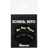 Ibanez P1000ICHI Black Ichika Nito signature set van 6 plectrums 0.80 mm