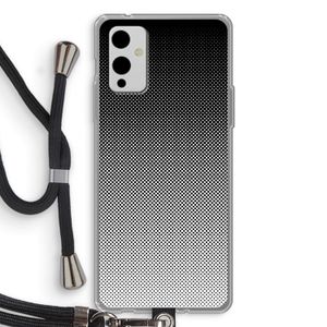 Musketon Halftone: OnePlus 9 Transparant Hoesje met koord