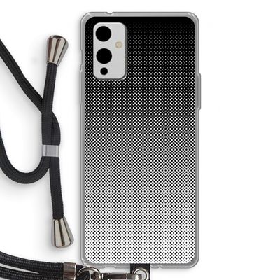 Musketon Halftone: OnePlus 9 Transparant Hoesje met koord