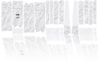 Unleazhed Unscratch - Gravelbike frame protection film BPG01 Topolines black