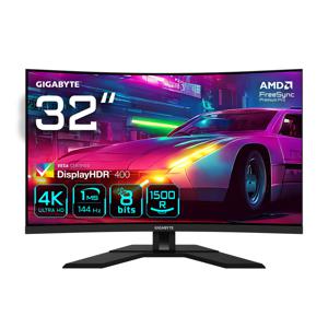 Gigabyte M32UC LED-monitor Energielabel F (A - G) 80 cm (31.5 inch) 3840 x 2160 Pixel 16:9 1 ms USB 3.2 Gen 1 (USB 3.0), HDMI, DisplayPort VA LED