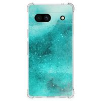 Back Cover Google Pixel 7A Painting Blue