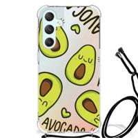 Samsung Galaxy S23 FE Stevig Bumper Hoesje Avocado Singing