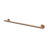 IVY Wandhanddoekrek - 60 cm - Enkel - Geborsteld Mat Koper PVD