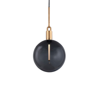 Buster and Punch - Forked Globe Groot Hanglamp gerookt