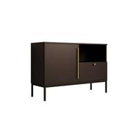 Meubella Dressoir Lagos - Zwart - 120 cm - thumbnail