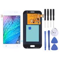 LCD-scherm en digitizer volledige assemblage (TFT-materiaal) voor Galaxy J1 ACE (2015) J110 J110M J110F J110G J110L (wit)