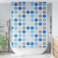 VidaXL Rolgordijn voor douche cirkel 160x240 cm