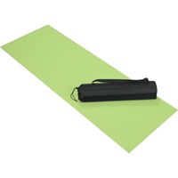 Lime groene yoga/fitness sportmat 60 x 170 cm   -