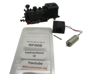 micromotor NF008G N ombouwkit voor Fleischmann Lok 7 - thumbnail