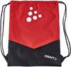 Craft 1905598 Squad Gym Bag - Bright Red/Black - One Size - thumbnail