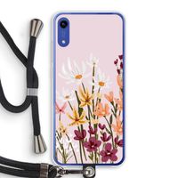 Painted wildflowers: Honor Play 8A Transparant Hoesje met koord