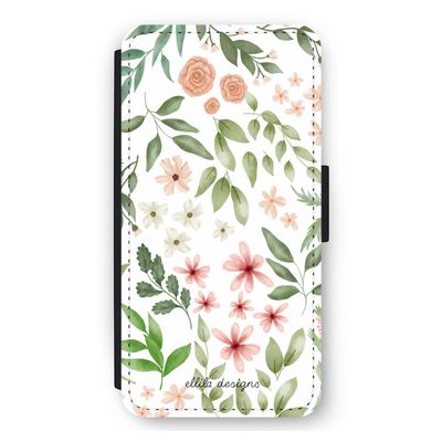 Botanical sweet flower heaven: iPhone 11 Flip Hoesje