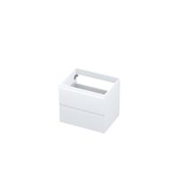 INK - Onderkast 2 Laden Greeploos Gelakt - 600x450x520 Mm - Mat Wit