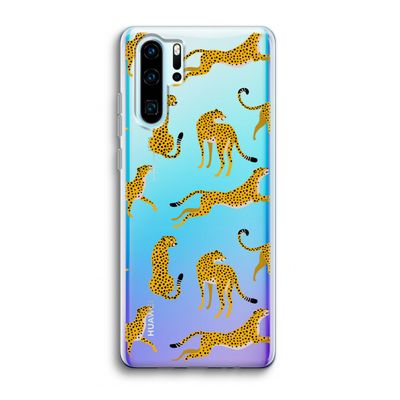 Luipaard: Huawei P30 Pro Transparant Hoesje