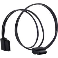 SilverStone sata iii kabel 30cm (zwart, 6gb/s, low profile connector, cp11b-300)