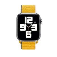 Apple origineel Sport Loop Apple Watch 42mm / 44mm / 45mm / 49mm Sunflower - MJG03ZM/A - thumbnail