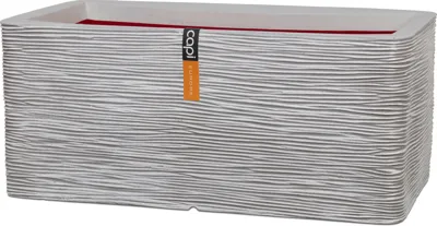 Bak rechthoek Rib NL l73xb39xh32 ivoor