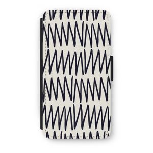 Marrakech Zigzag: iPhone X Flip Hoesje