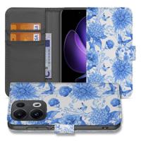 Hoesje voor OPPO Reno 13 Pro Flowers Blue