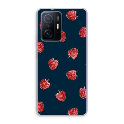 Framboosjes: Xiaomi 11T Pro Transparant Hoesje