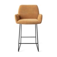 Jesper Home Misaki barkruk H65 Honey Harvest slide black