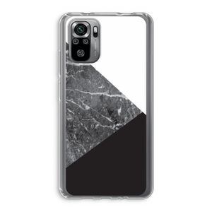 Combinatie marmer: Xiaomi Redmi Note 10S Transparant Hoesje
