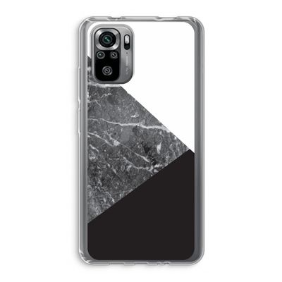 Combinatie marmer: Xiaomi Redmi Note 10S Transparant Hoesje