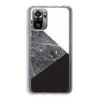 Combinatie marmer: Xiaomi Redmi Note 10S Transparant Hoesje