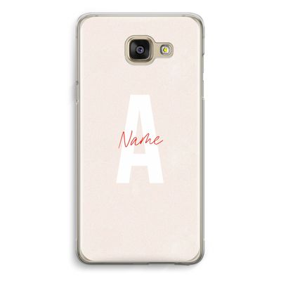 Strawberry Milkshake: Samsung Galaxy A5 (2016) Transparant Hoesje