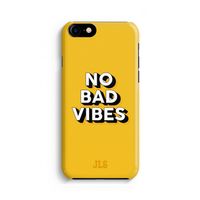 No Bad Vibes: Volledig geprint iPhone SE 2020 Hoesje